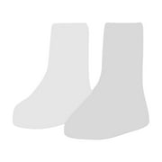 Mouliraty Rainy Day Waterproof Plastic Rain Shoes Outdoor Thickening And Lengthening Foot Cover Rain Boots Disposable Rain Shoes
